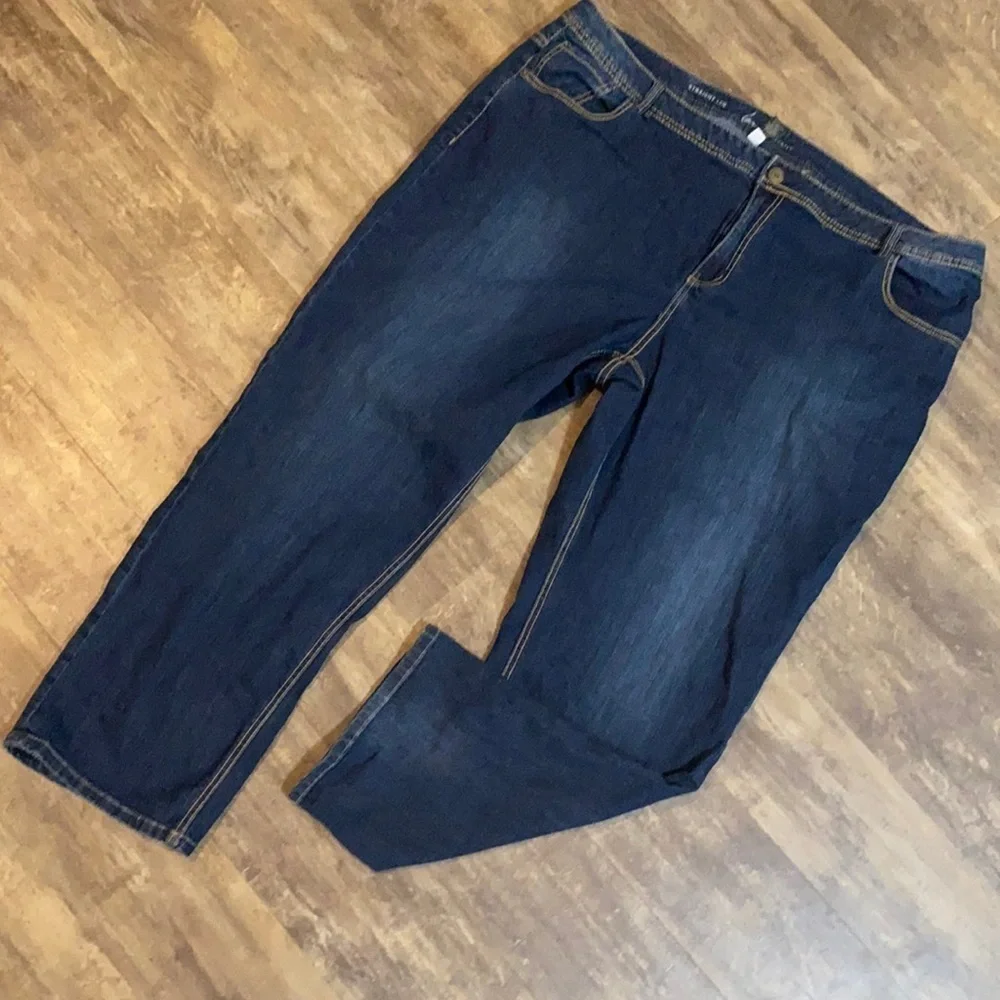 Lane Bryant size 28 straight leg jeans